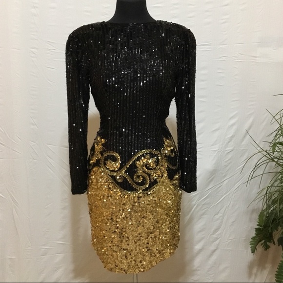 Laurence Kazar Dresses & Skirts - Vintage sequins stunning dress